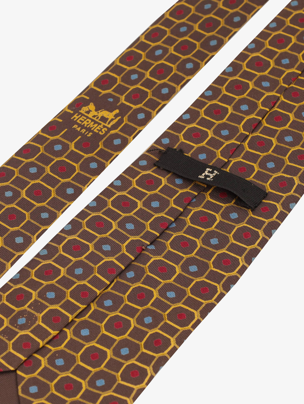 Hermès Patterned Tie 161225.17  Hermes 