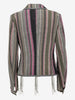 Marithé + François Girbaud Fringe-Detail Wool Blend Blazer MR081225.1  Marithé et François Girbaud 