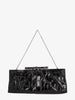Valentino Clutch Bag In Black Cocco