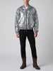 Dsquared2 Silver Supernova 80's Bomber Jacket CVM26.23.20  Dsquared² 