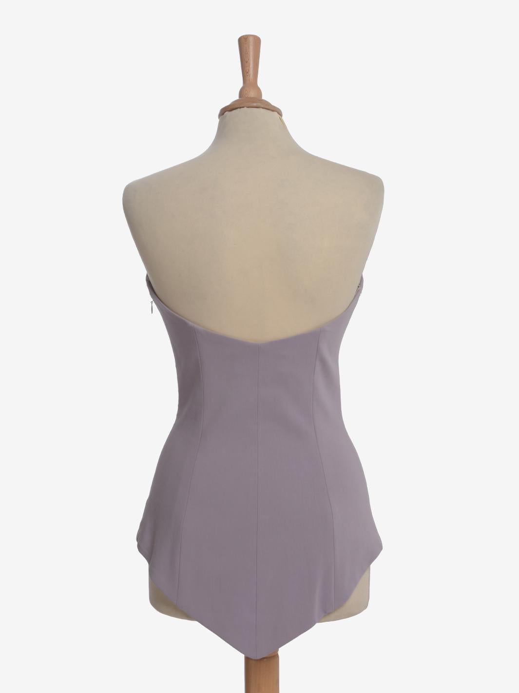 Corsetto lilla Maison Margiela White Label-'90