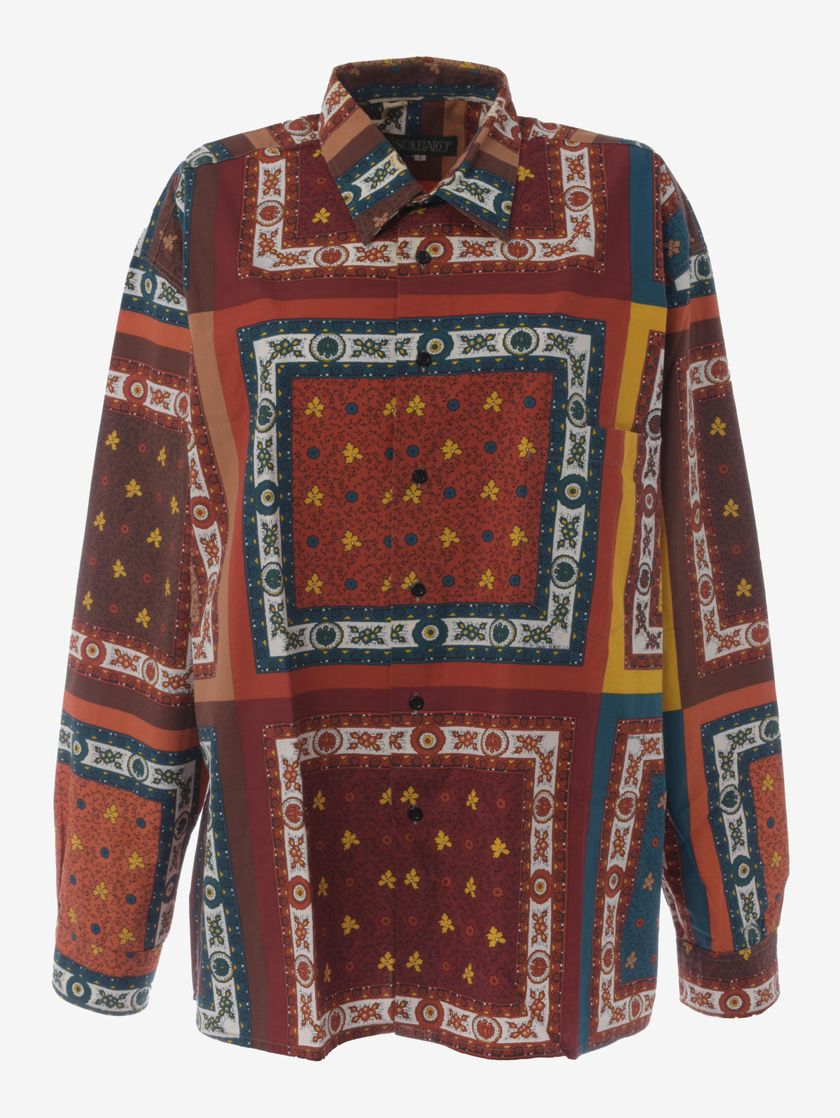 Souleiado Vintage Patterned Shirt WCV241010282  Souleiado 