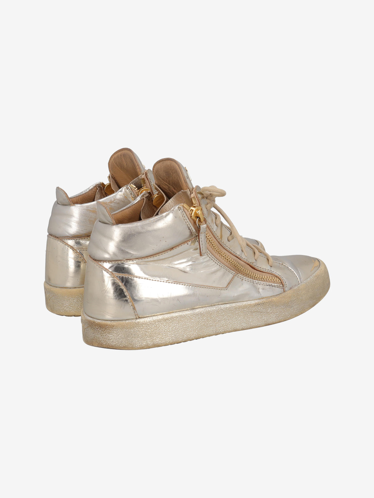 Giuseppe Zanotti Men's Golden Shoes WCV250877.14  Giuseppe Zanotti 