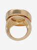 Kenneth Jay Lane Red Enamelled Oval Ring CVR24.1.147  Kenneth Jay Lane 