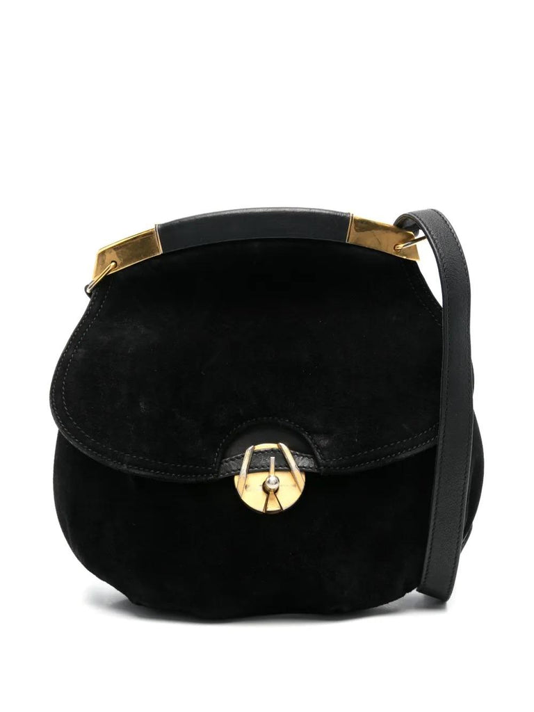 Vintage Gucci Suede Round Shoulder Bag WCV13032025.40  Gucci 