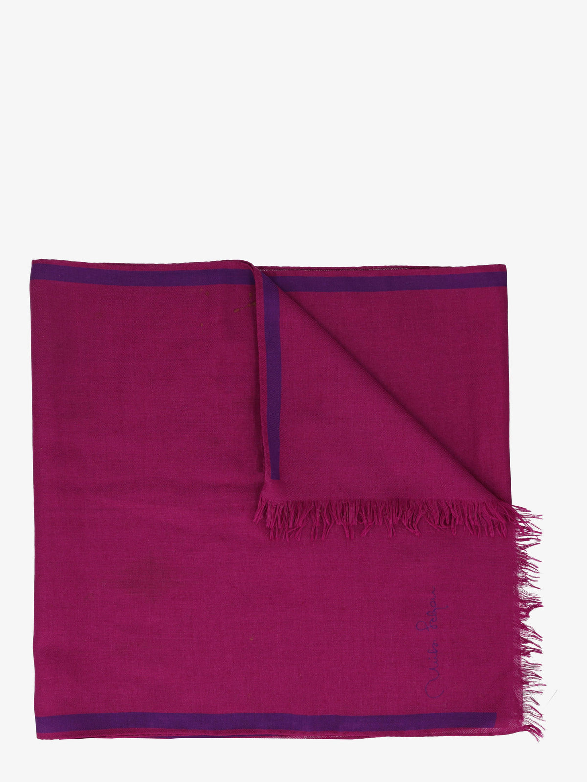 Mila Schön Burgundy Foulard WCV13032025.69.10  Mila Schon 