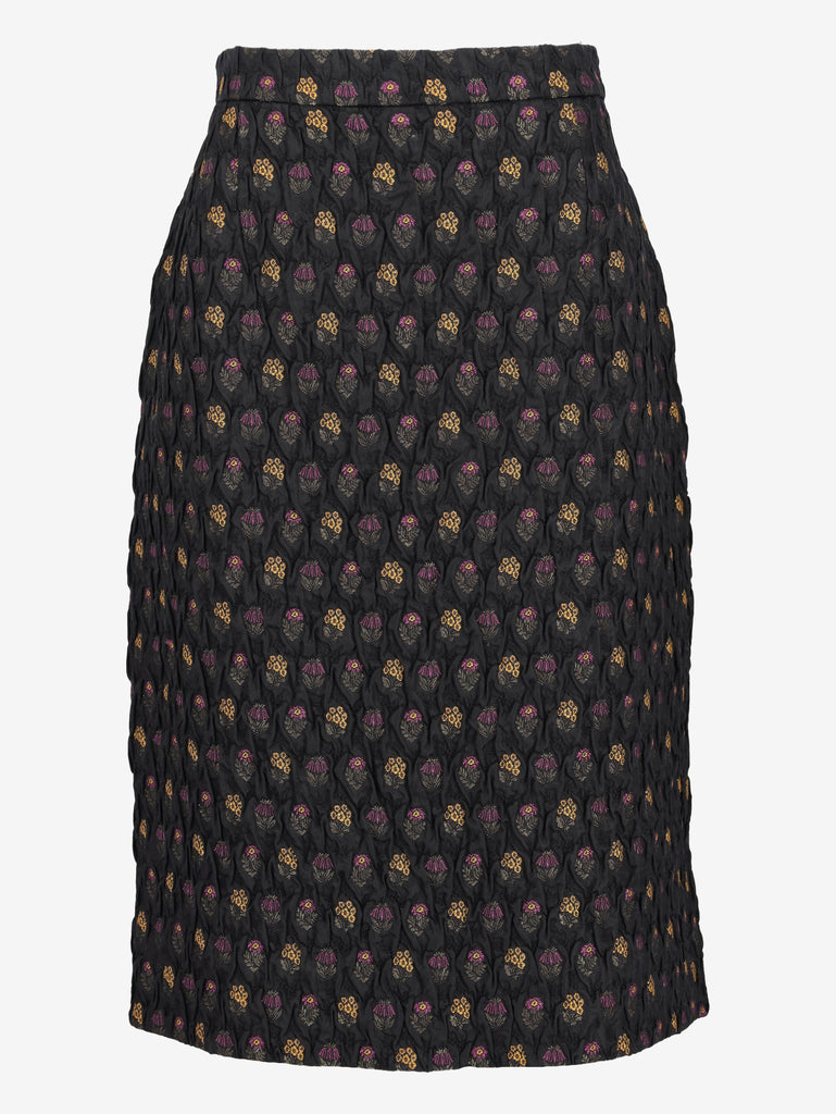 Valentino Boutique Textured Midi Skirt MR01032026.5  Valentino Boutique 