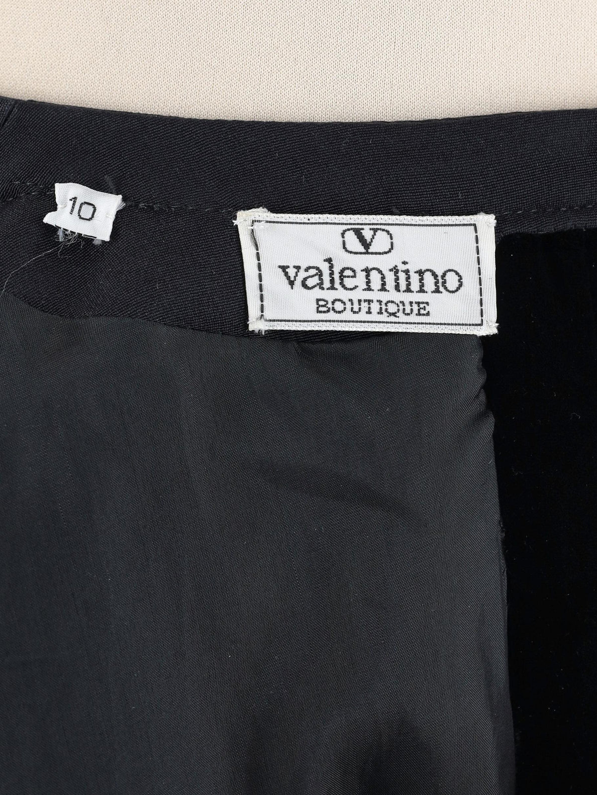Valentino Velvet-Effect Midi Dress MR250526.3  Valentino 