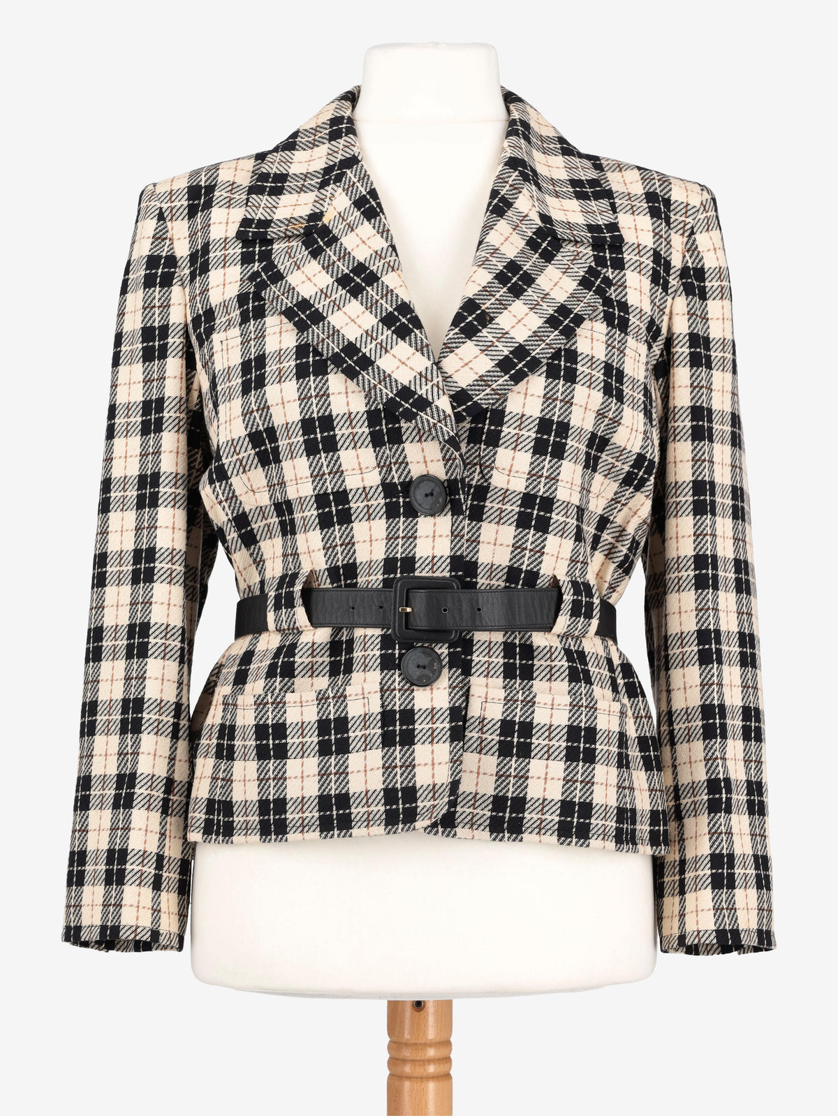 Giacca con cintura Yves Saint Laurent