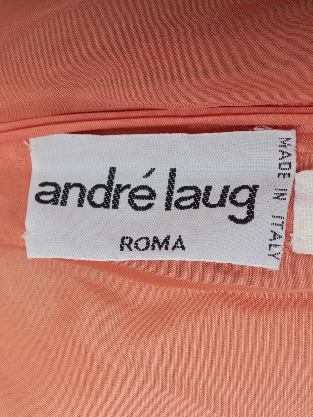 André Laug Dress with Balloon Sleeves