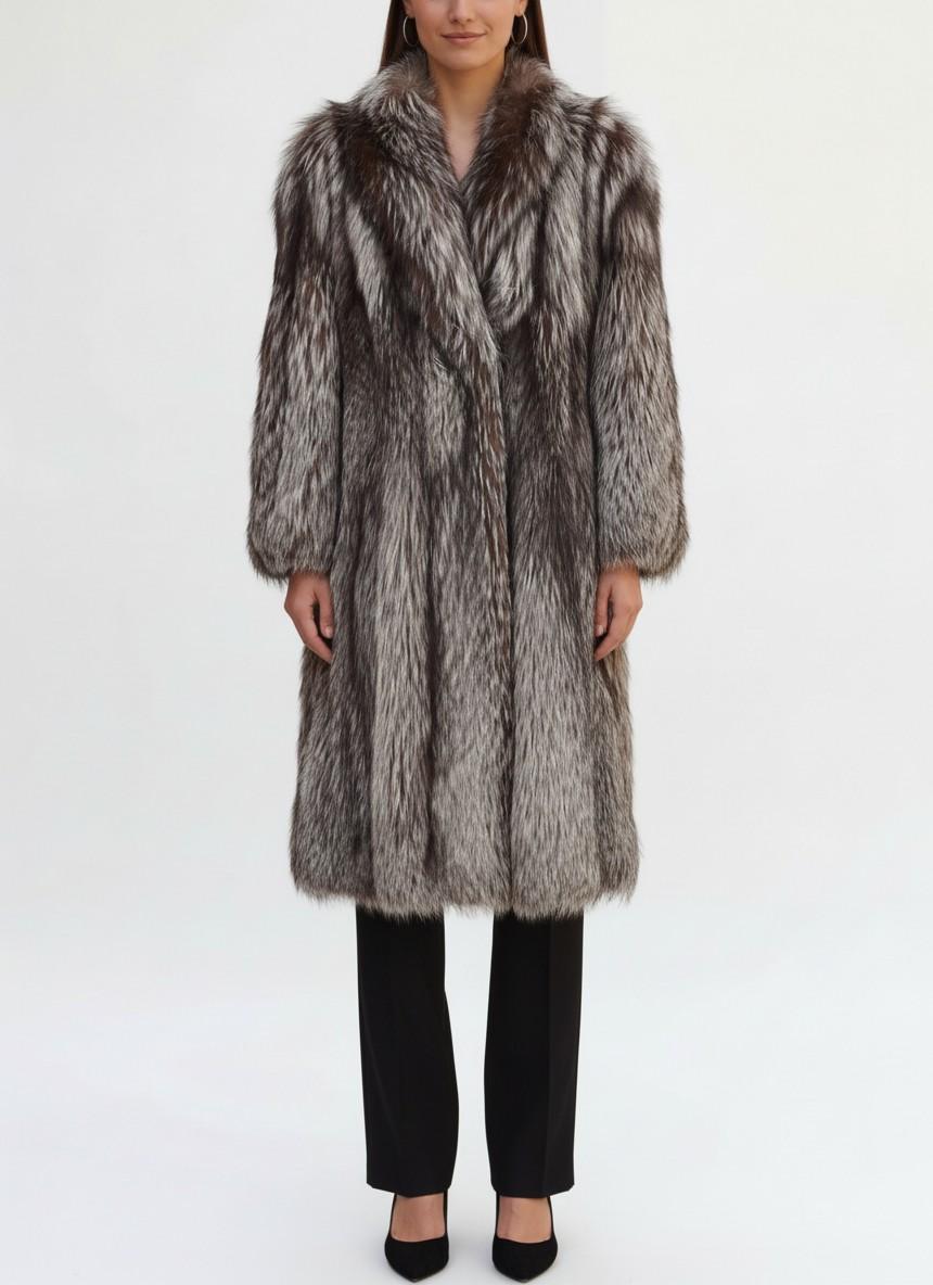 Vintage Coat in Fox Fur CVM24.3.18  Vintage 