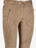 Loro Piana Suede Leather Straight-Leg Pants W7426.53  Loro Piana 