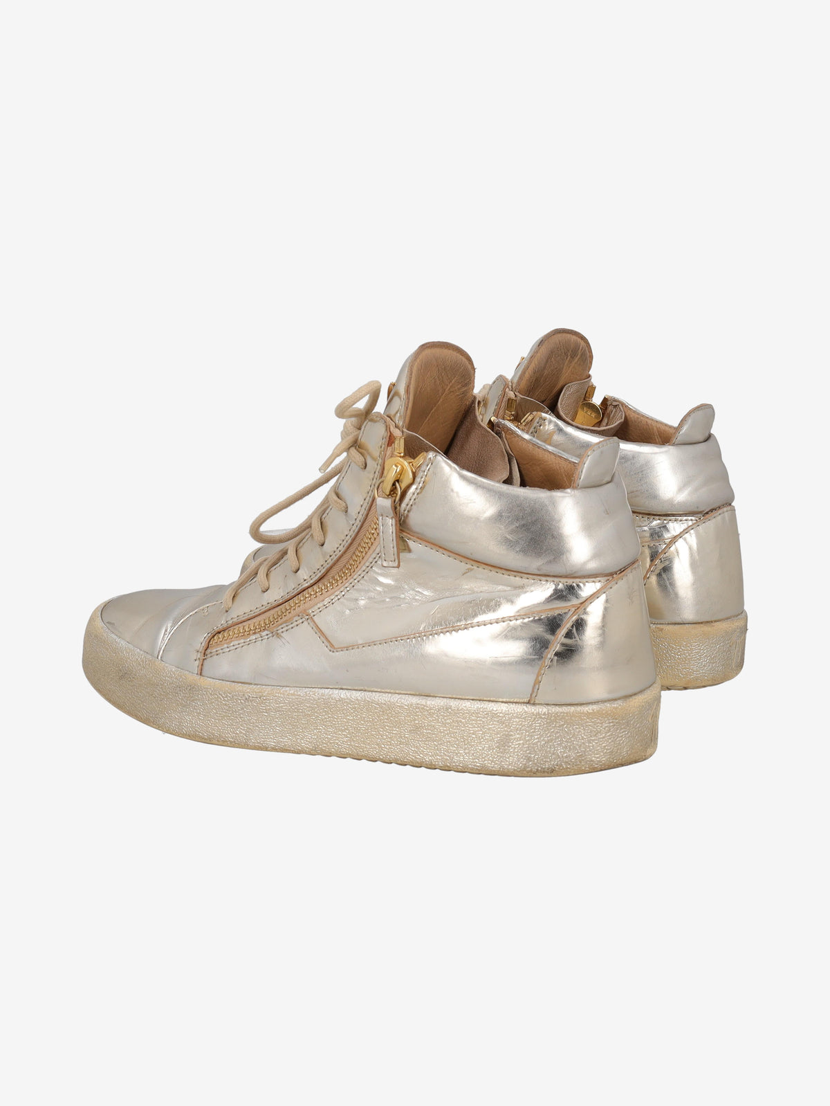 Giuseppe Zanotti Men's Golden Shoes WCV250877.14  Giuseppe Zanotti 