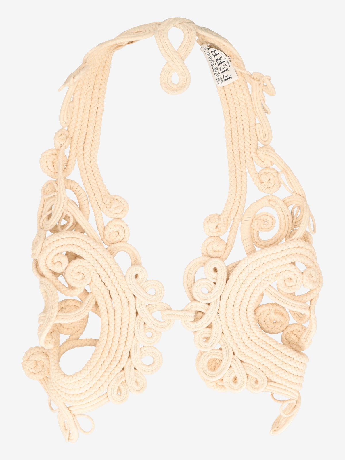 Gianfranco Ferré Textured Halter Top WCV241010419  Gianfranco Ferré 