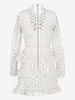 Self-Portrait Long Sleeve Stars Lace Dress WCV26.1.3  Self portrait 