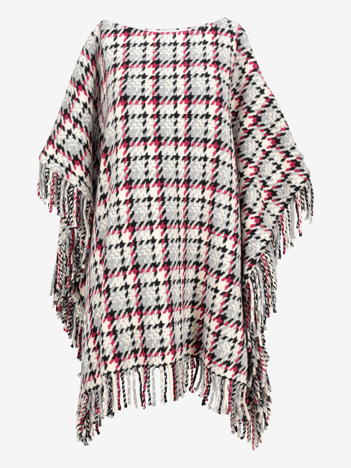 Ermanno Scervino Tartan Poncho Dress CVM26.22.28  Ermanno Scervino 