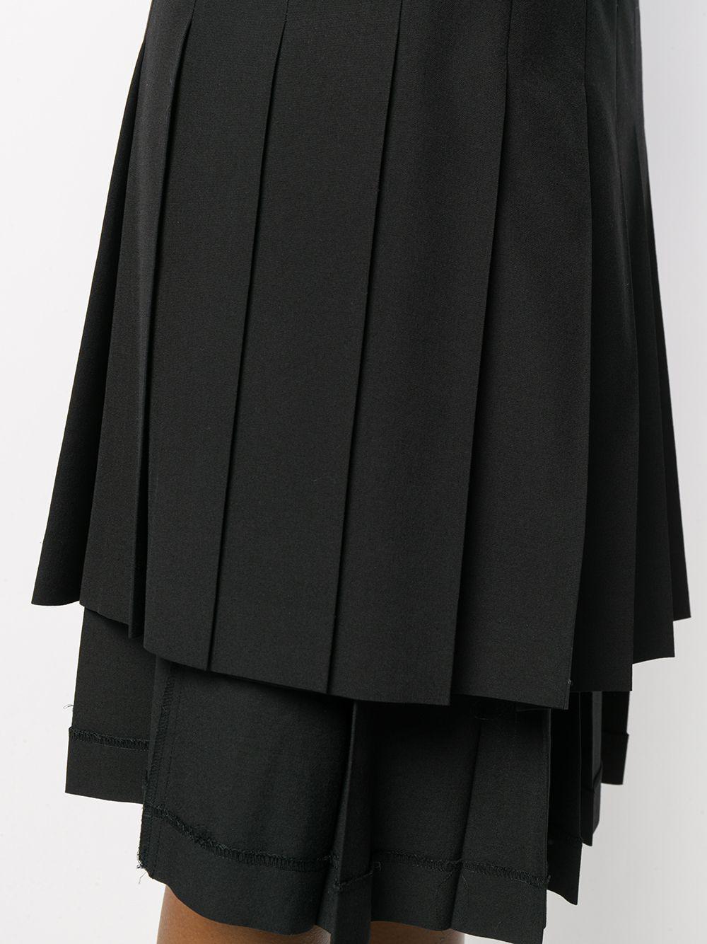 Comme des Garçons Black Midi Skirt MZ1902625  Comme des Garçons 
