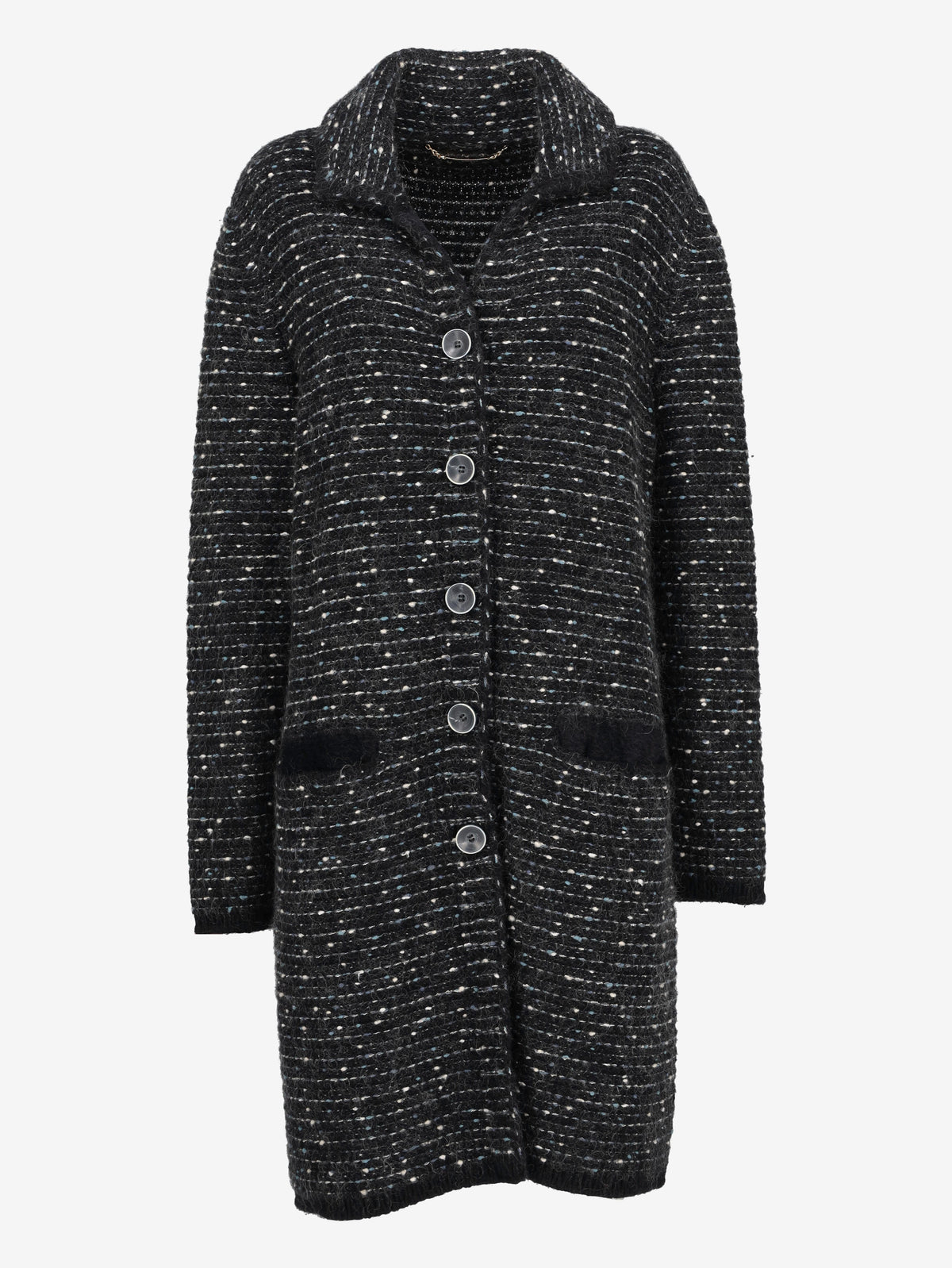 Falconeri Knitted Coat with Textured Finish CVM26.22.30  Falconeri 
