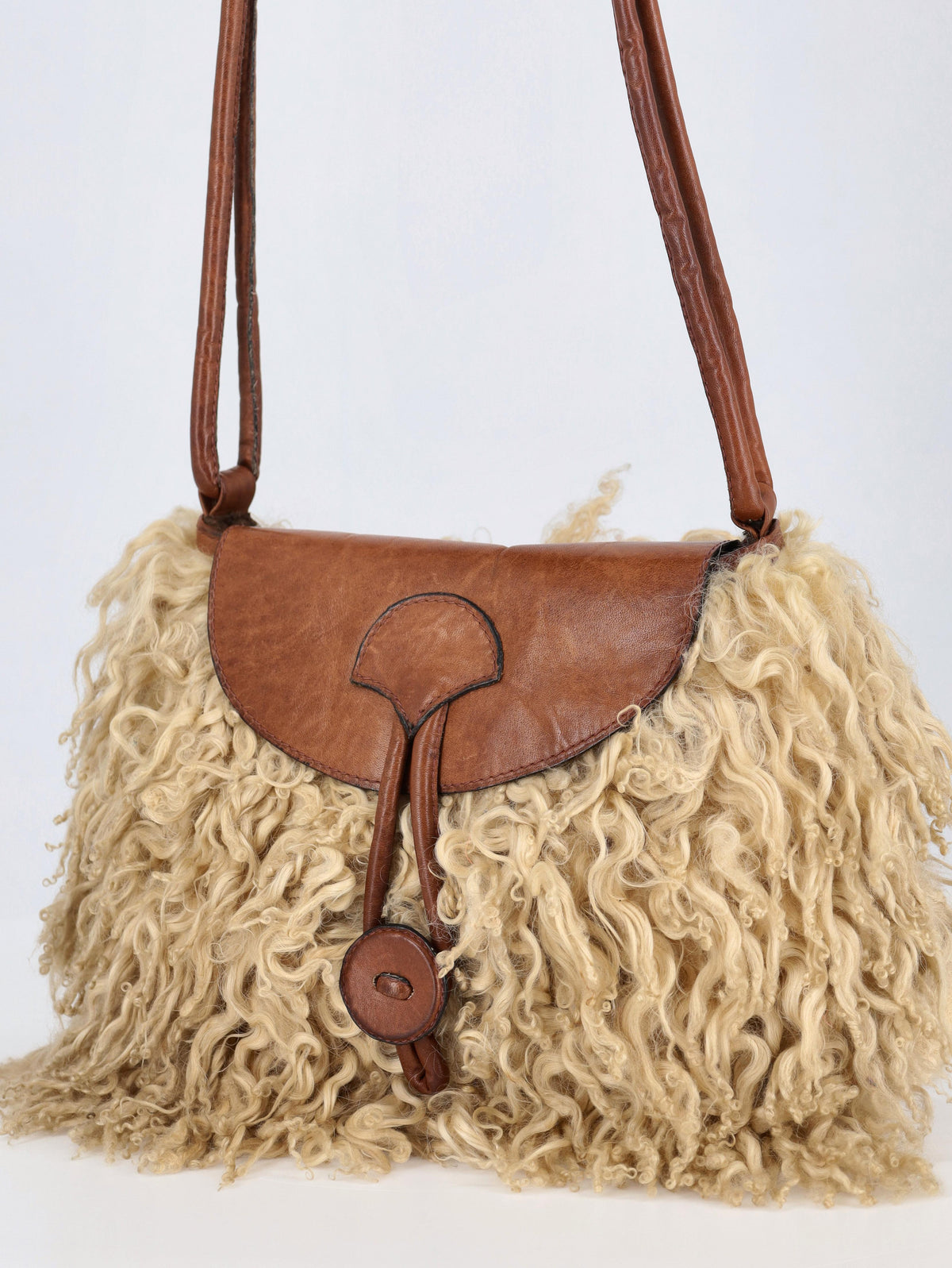 Vintage Mongolian Shoulder Bag MR031124.6  Vintage 