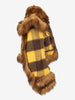 Dsquared2 Faux Fur-Lined Checked Wool Blend Jacket CVM26.23.3  Dsquared² 