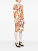 Gucci Vintage Paisley-Print Bateau Midi Dress WCV241030  Gucci 