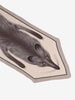 Krizia Trompe-l'Œil Mink Print Scarf W27526.84 . Krizia 