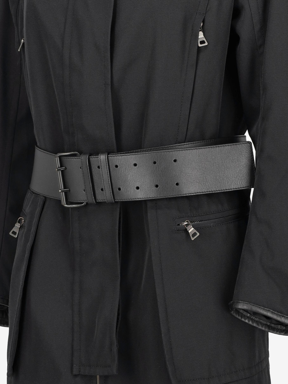 Prada Long Parka with Fur Hood MR22526.17  Prada 