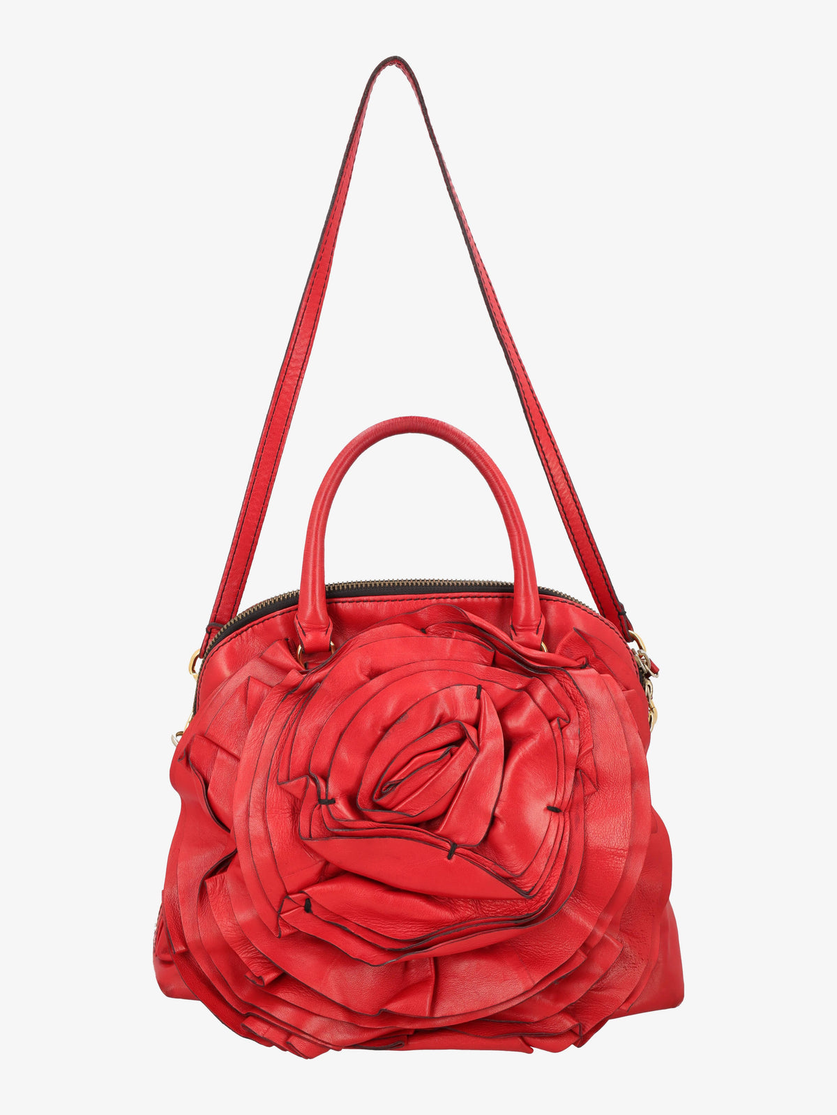 Valentino Red Rose Maxi Bag