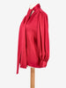 Yves Saint Laurent Red Blouse