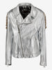 Collini Silver Leather Jacket WCV250886  Collini 