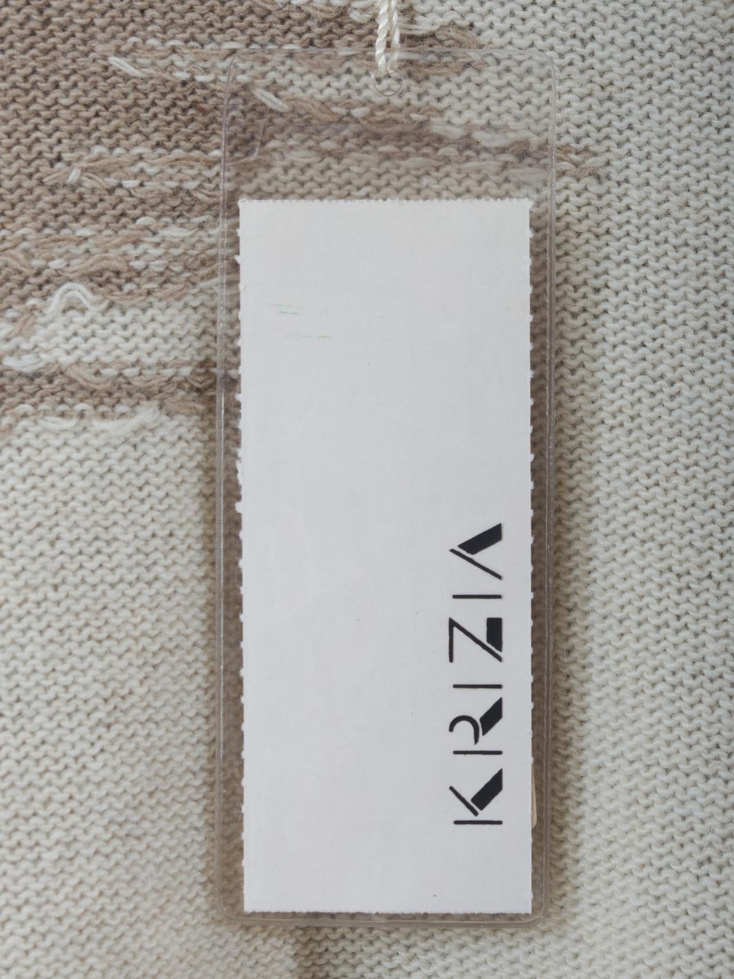 Krizia 鬣狗刺绣毛衣