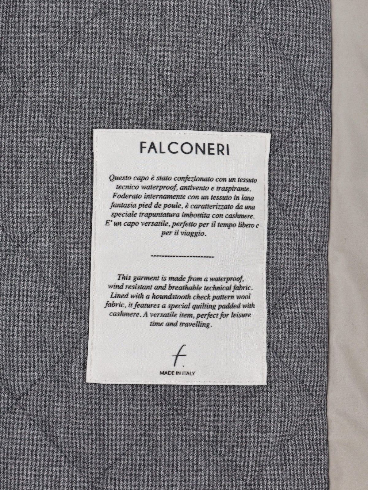 Falconeri Grey Coat WCV130226.4  Falconeri 