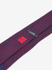 Hermès Silk Tie with Red Motif Pattern W24626.3  Hermès 