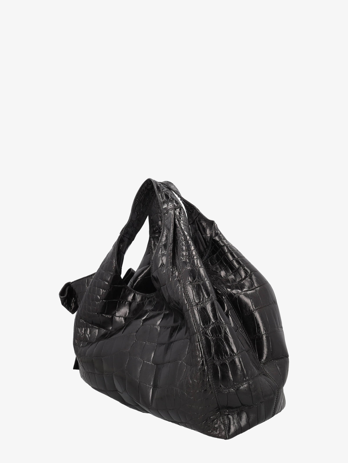 Valentino Garavani Maxi Bag In Black Cocco