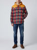 Dsquared2 Canadian Checked Overshirt with Teddy Lining CVM26.23.22  Dsquared² 
