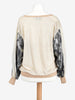 Gianfranco Ferrè Silver Patterned Jumper