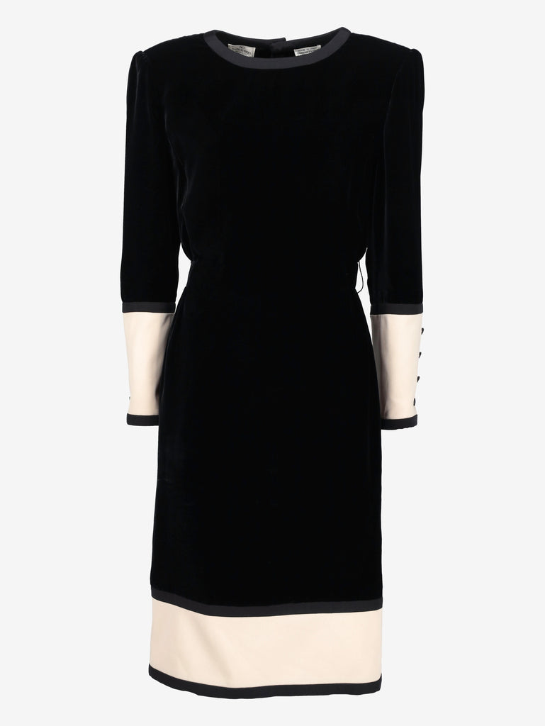 Valentino Velvet-Effect Midi Dress MR250526.3  Valentino 