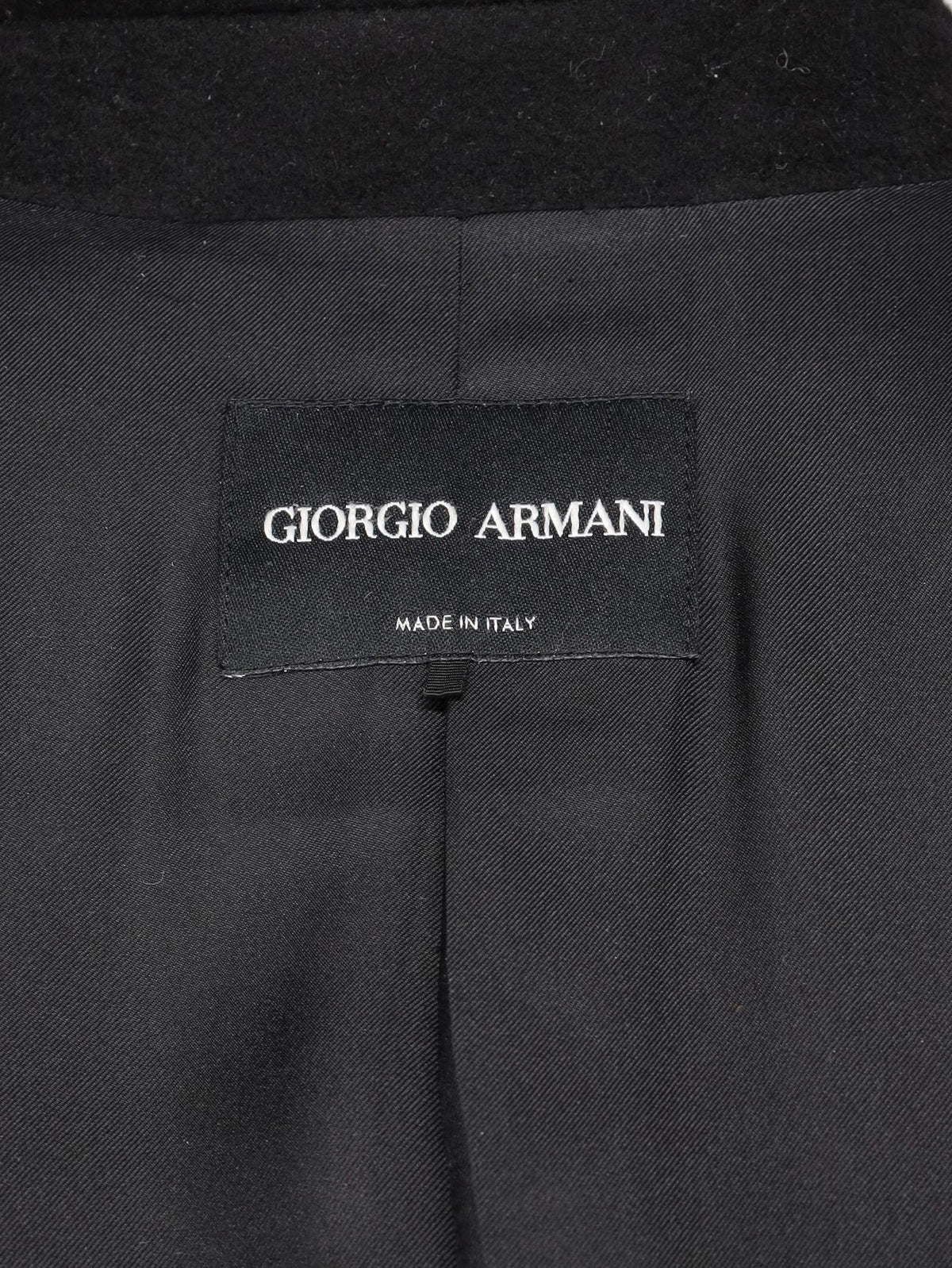 Giorgio Armani Belted Long Wool Coat W27526.168  Giorgio Armani 