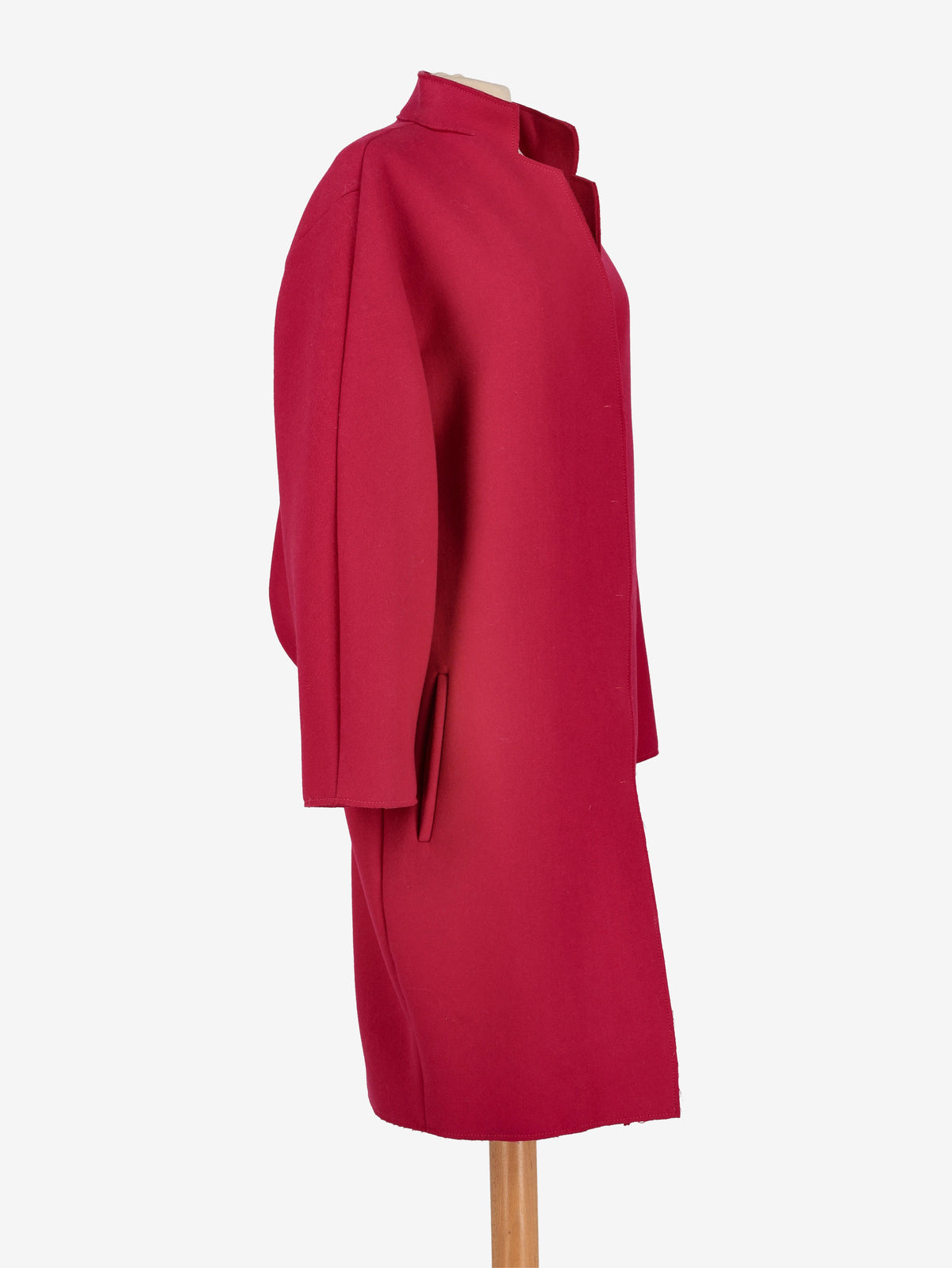 Moschino Fuchsia Wool Coat BR002385  Moschino 