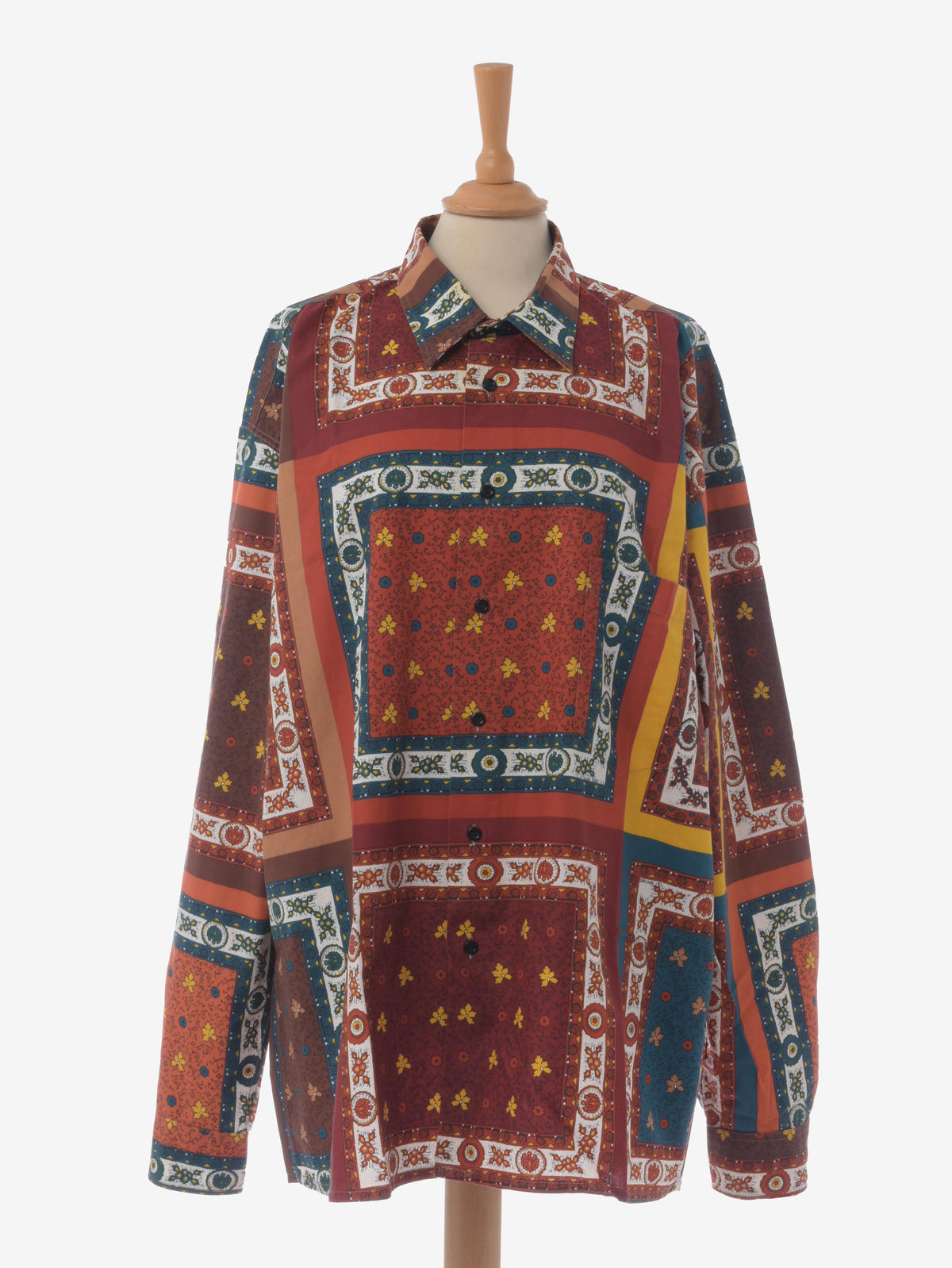 Souleiado Vintage Patterned Shirt WCV241010282  Souleiado 