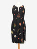 André Laug Black Floreal Cocktail Dress WCV151124.14  Andre Laug 