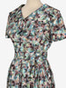 Vintage 50s Patterned Dress W2111037  Vintage 