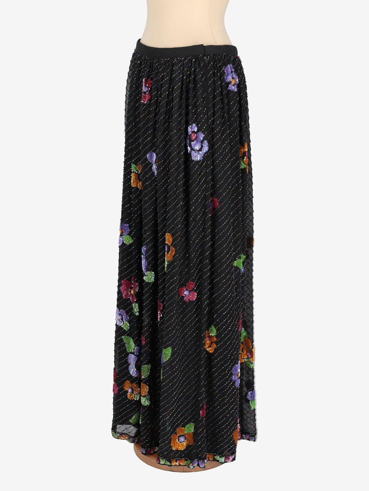 Sequin Long Skirt W202606032  Vintage 