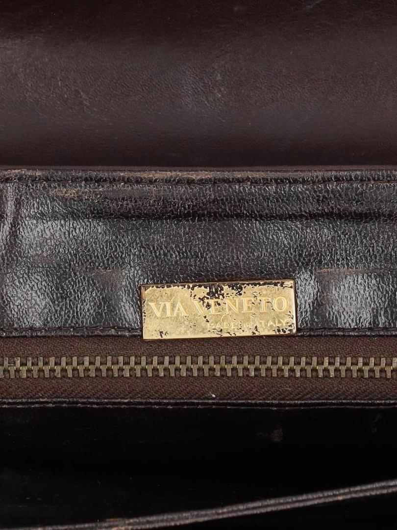 Vintage Brown Crossbody Bag W24121213  Vintage 