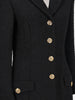 Versace Black Wool Skirt Suit MR260326.18  Versace 
