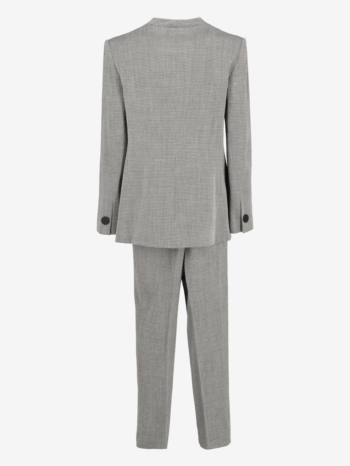 Giorgio Armani Two-Piece Suit with Collarless Blazer W27526.30  Giorgio Armani 