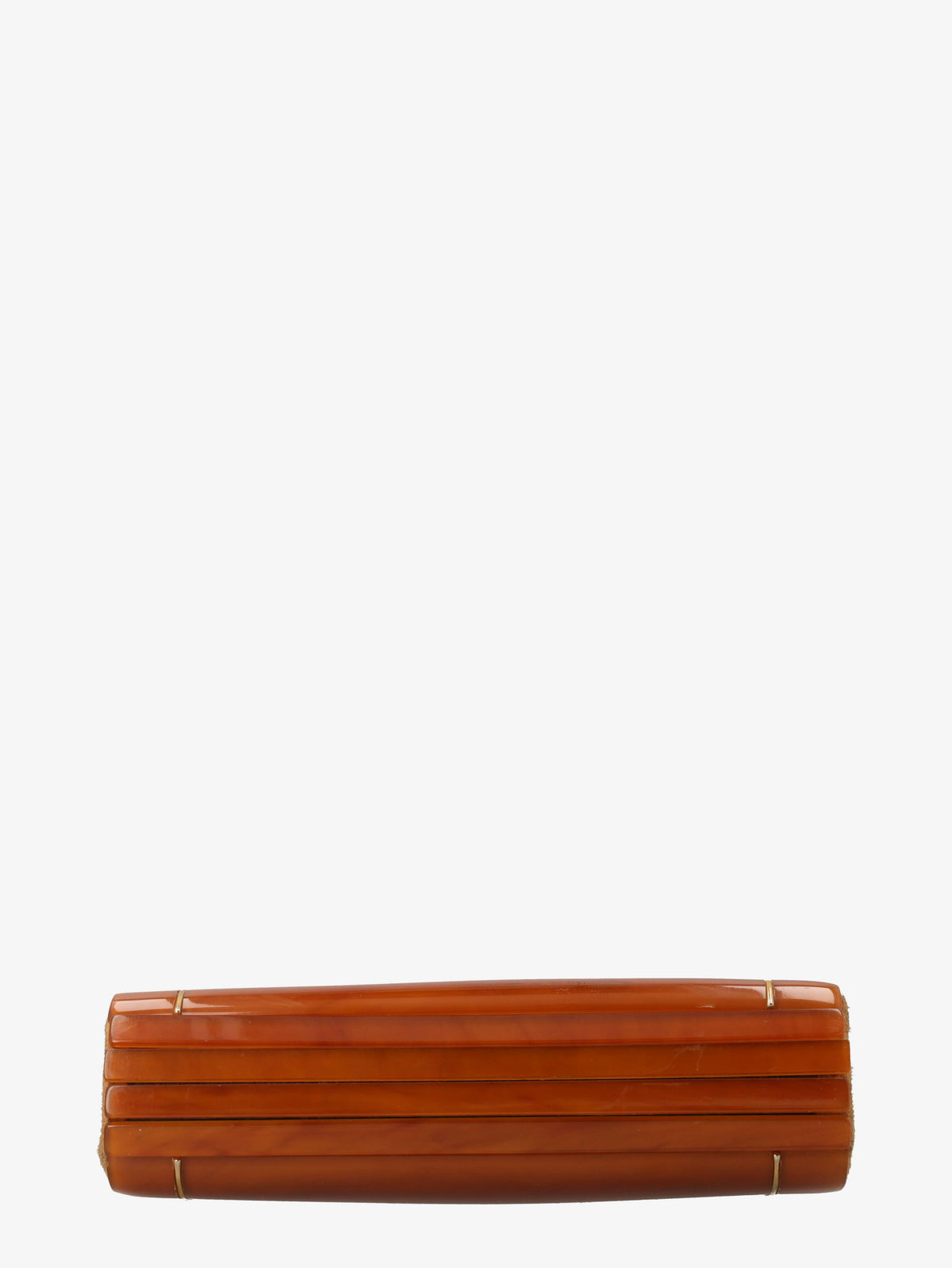 Vintage Caramel Bakelite Clutch WCV13032025.25  Vintage 
