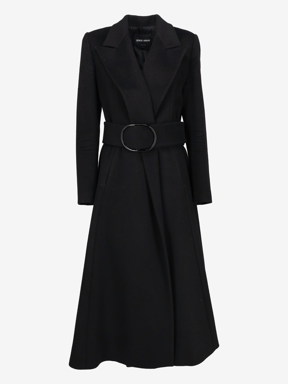 Giorgio Armani Belted Long Wool Coat W27526.168  Giorgio Armani 