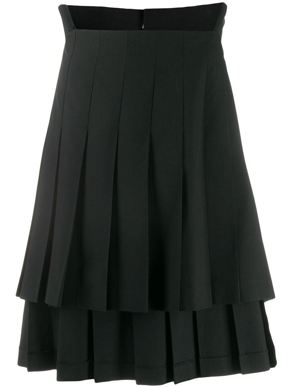 Comme des Garçons Black Midi Skirt MZ1902625  Comme des Garçons 