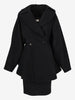 Alaïa Black Wool Coat and Skirt Set WCV100433  Alaïa 